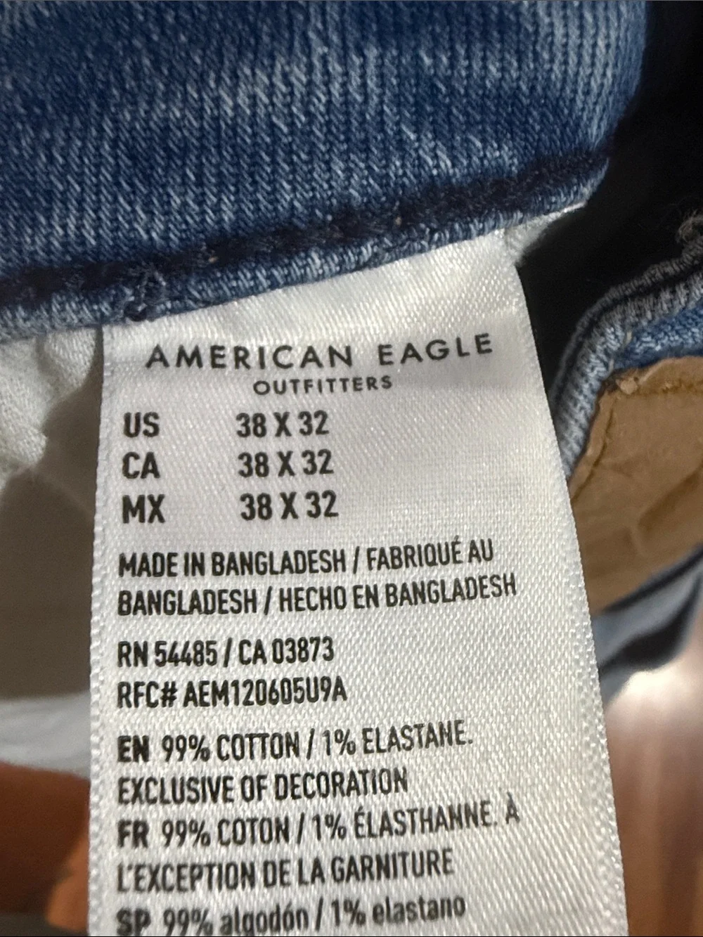 American Eagle Outfitters Light Blue Slim Straight Men’s Jeans